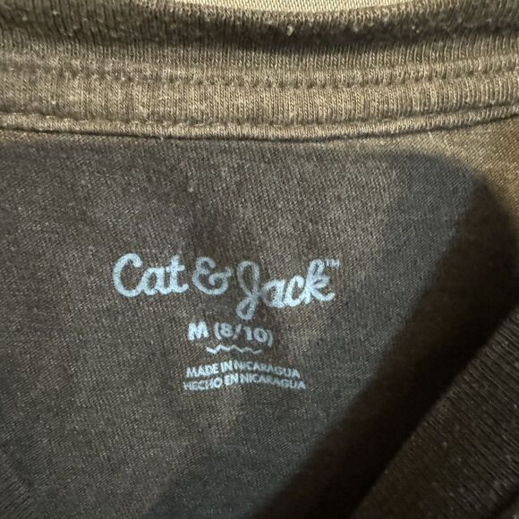 Cat & Jack Boys' "You're Out of This World" Space Astronaut Medium T-Shirt - Picture 2 of 5